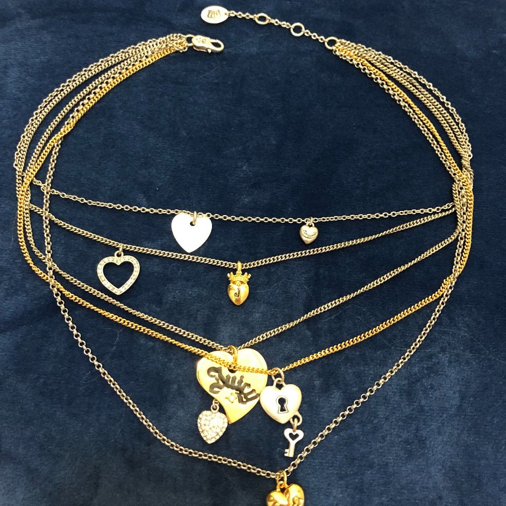 *UNIQUE* Juicy Couture Multi Strand Necklaces - Picture 4 of 6
